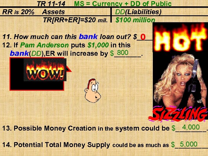 TR 11 -14 MS = Currency + DD of Public RR is 20% Assets