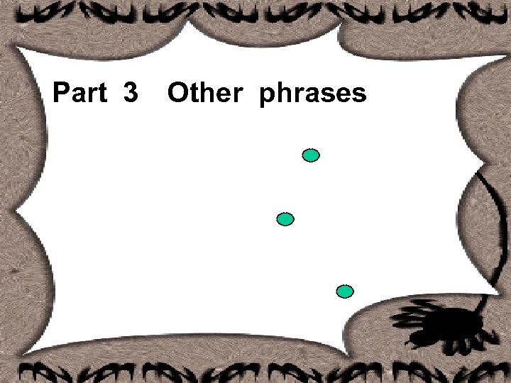Part 3　Other phrases　 　 