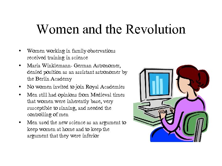 Women and the Revolution • • • Women working in family observations received training