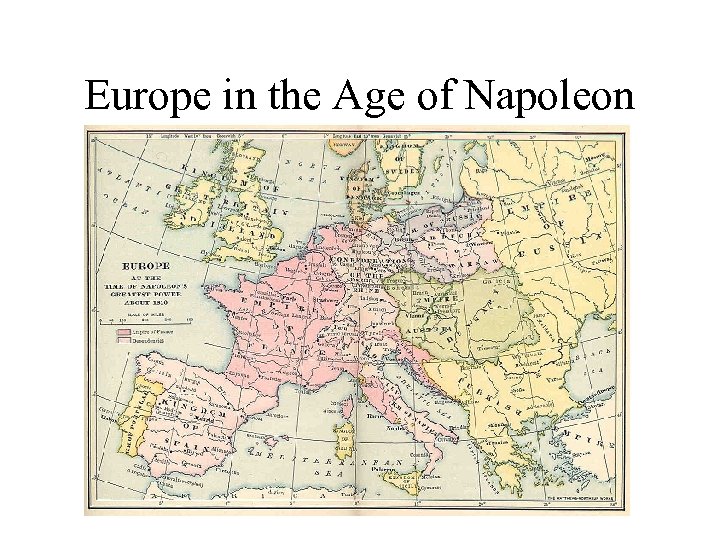 Europe in the Age of Napoleon 