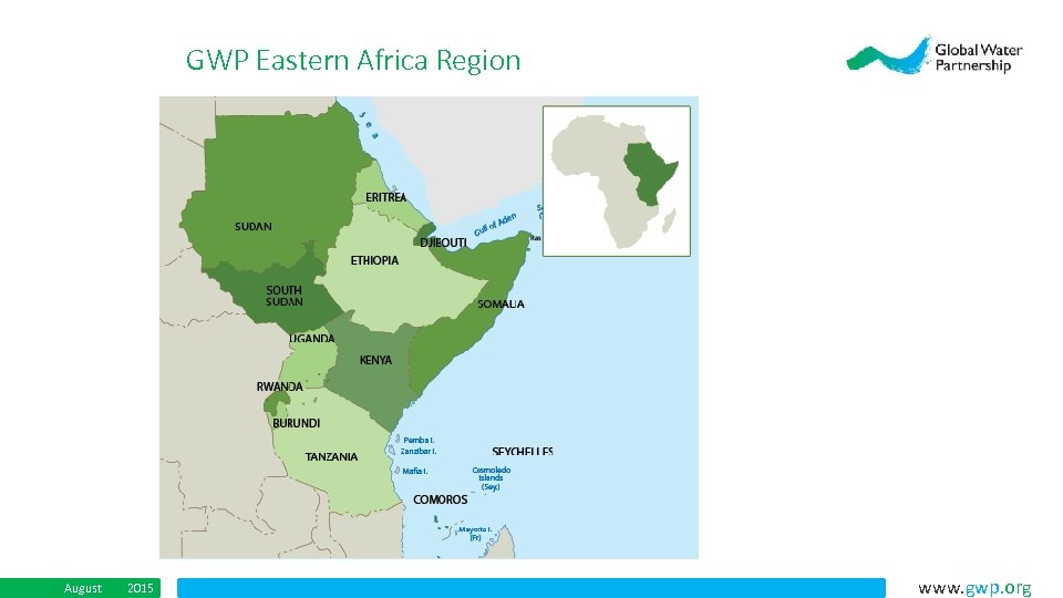 GWP Eastern Africa Region August 2015 www. gwp. org 