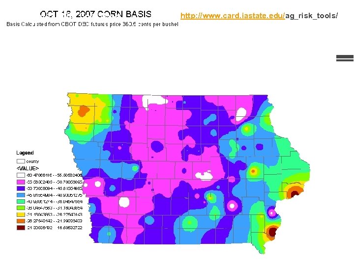 Aug 17, 2007 Corn Basis http: //www. card. iastate. edu/ag_risk_tools/ 