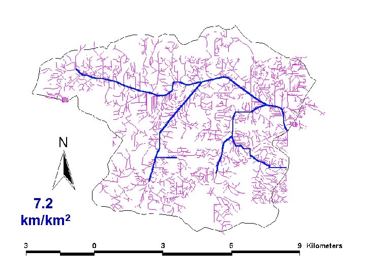 7. 2 km/km 2 