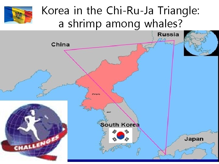 Korea in the Chi-Ru-Ja Triangle: a shrimp among whales? 3 3 3 