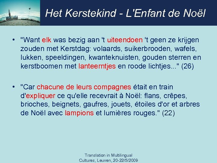 Het Kerstekind - L'Enfant de Noël • 