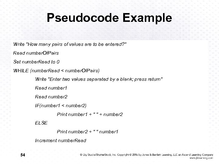 Pseudocode Example Write 