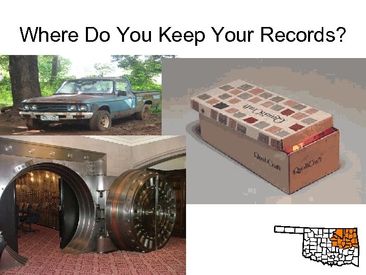 Where Do You Keep Your Records? 