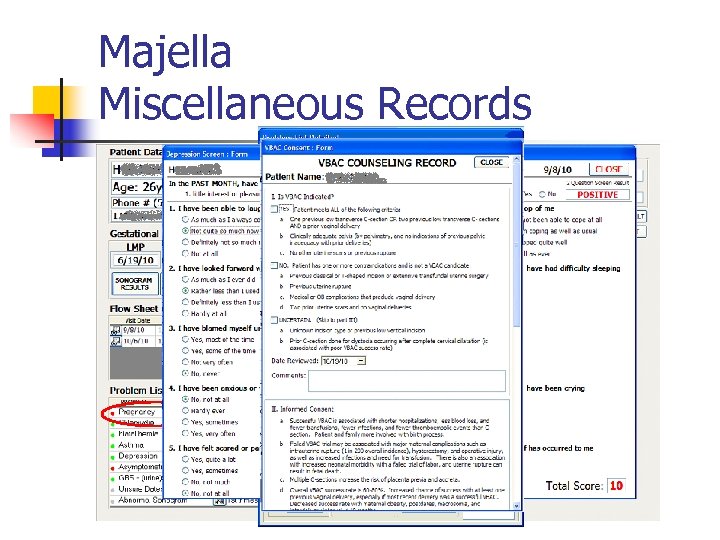 Majella Miscellaneous Records 