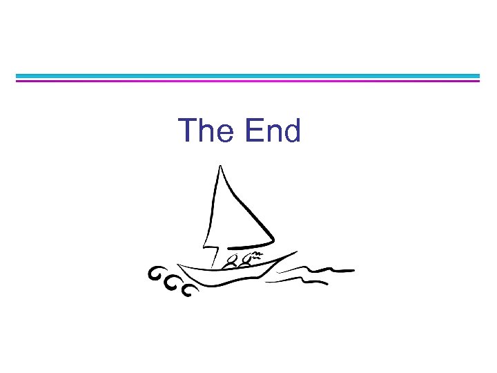 The End 