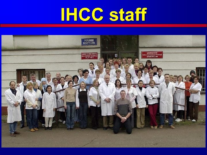 IHCC staff 
