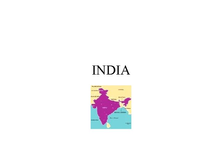 INDIA 