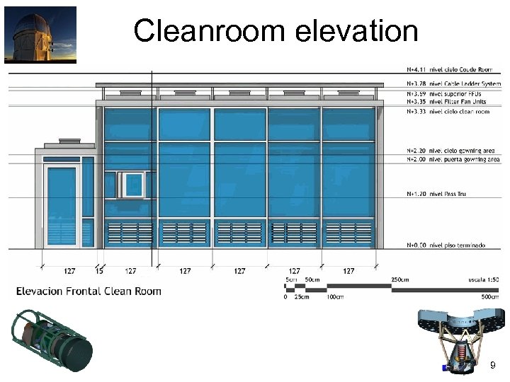 Cleanroom elevation 9 