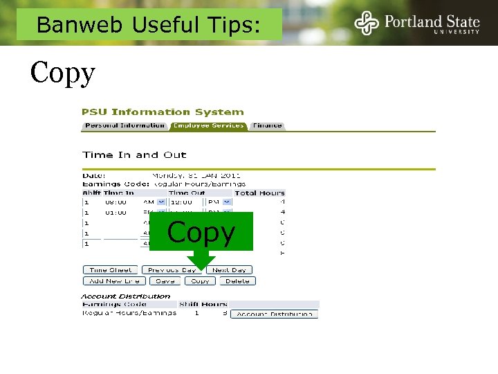 Banweb Useful Tips: Copy 