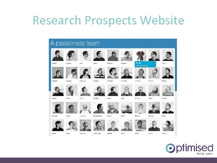 Research Prospects Website 