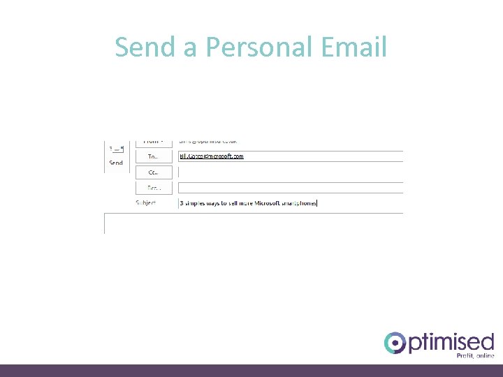 Send a Personal Email 