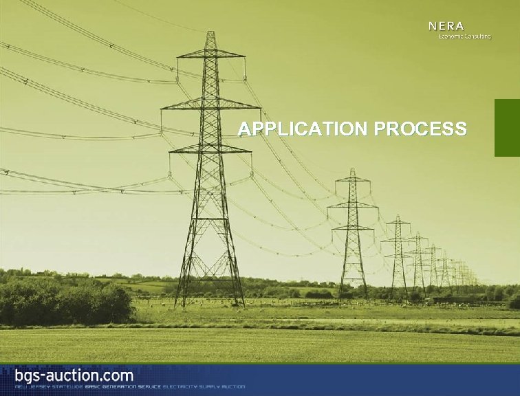 APPLICATION PROCESS 