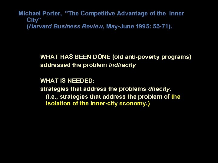 Michael Porter, 