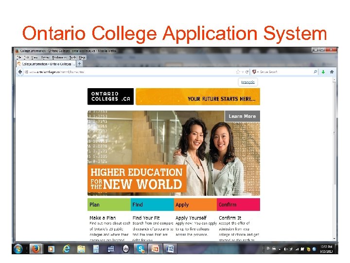Ontario College Application System 