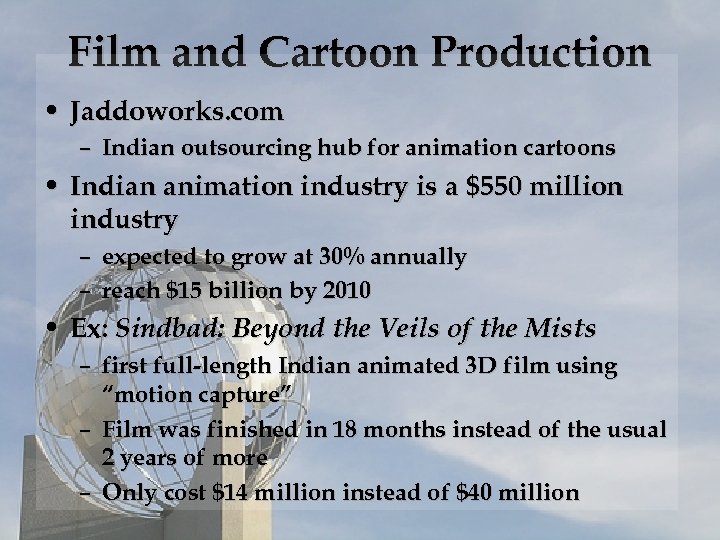 Film and Cartoon Production • Jaddoworks. com – Indian outsourcing hub for animation cartoons
