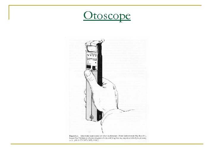 Otoscope 