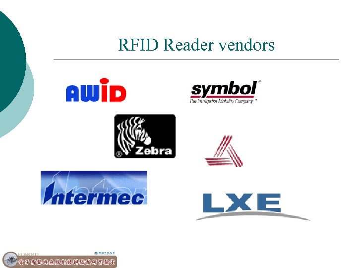 RFID Reader vendors 