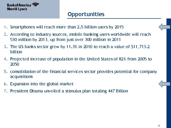 04 April 2011 Opportunities 1. Smartphones will reach more than 2. 5 billion users