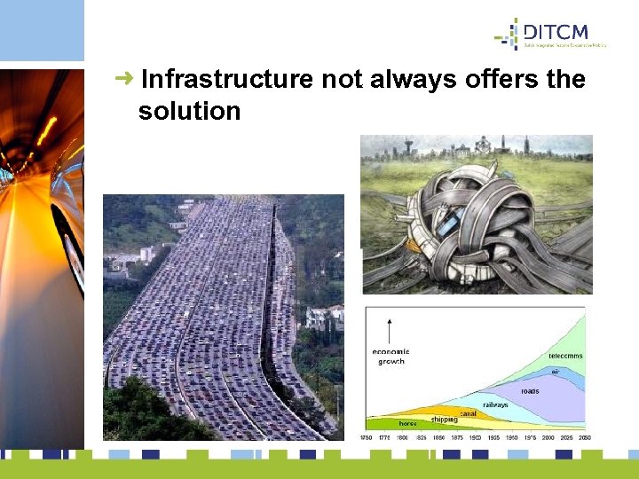 Infrastructure not always offers the solution 