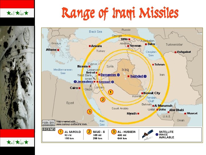 Range of Iraqi Missiles 