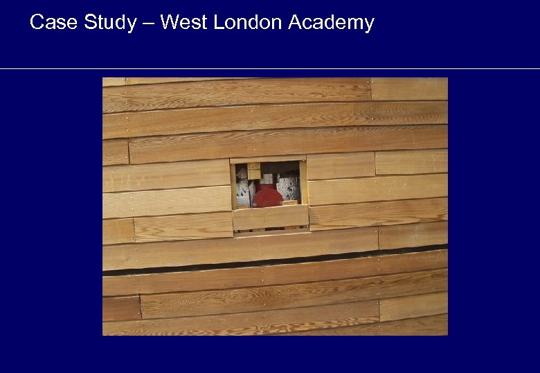 Case Study – West London Academy 