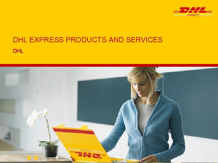 DHL EXPRESS PRODUCTS AND SERVICES DHL 