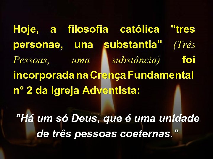 Hoje, a filosofia católica 