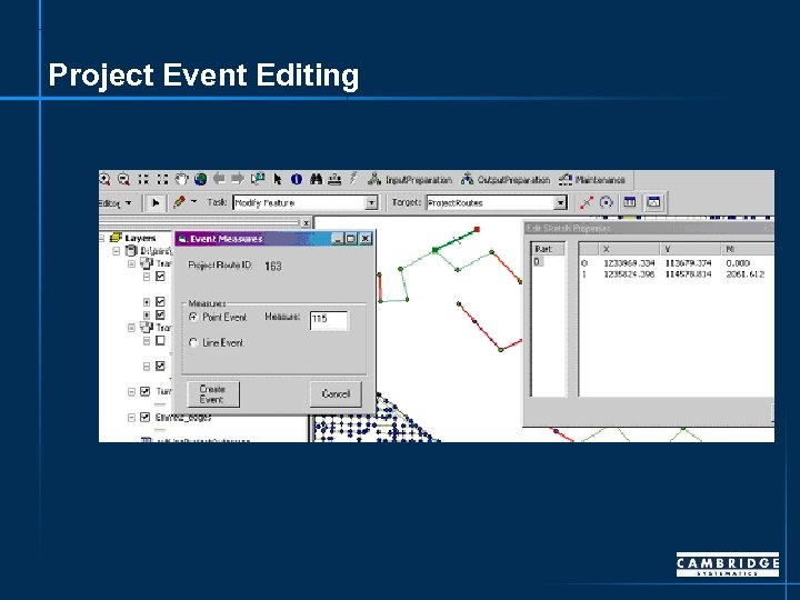 Project Event Editing 