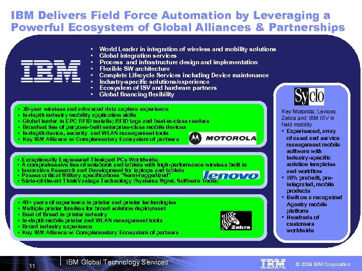 IBM Delivers Field Force Automation by Leveraging a Powerful Ecosystem of Global Alliances &