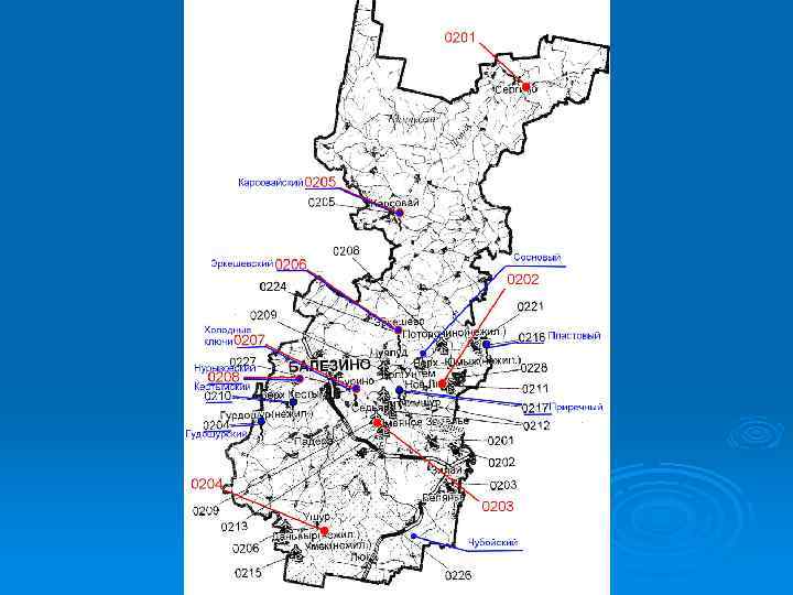 Карта балезинского района подробная с дорогами и деревнями