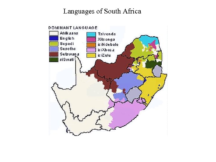 Languages of South Africa 