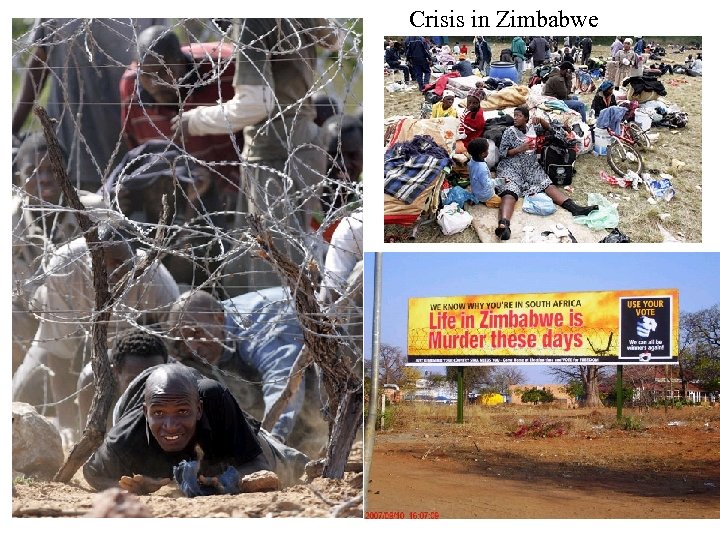 Crisis in Zimbabwe 