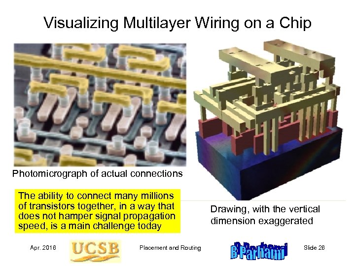 Visualizing Multilayer Wiring on a Chip Photomicrograph of actual connections The ability to connect