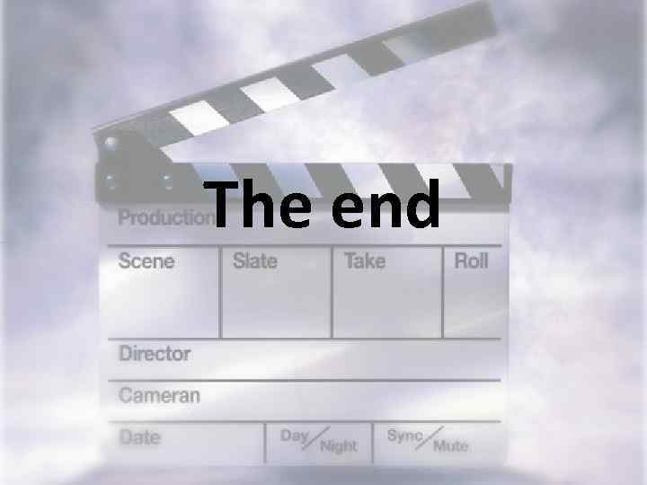 The end 