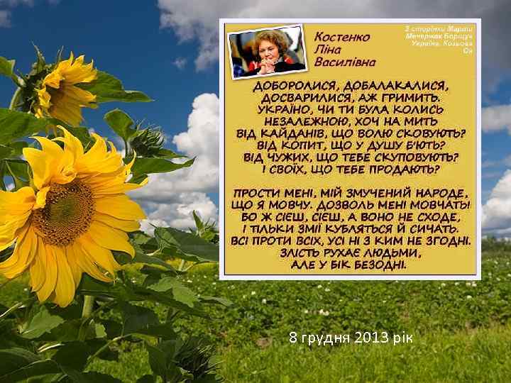 8 грудня 2013 рік 