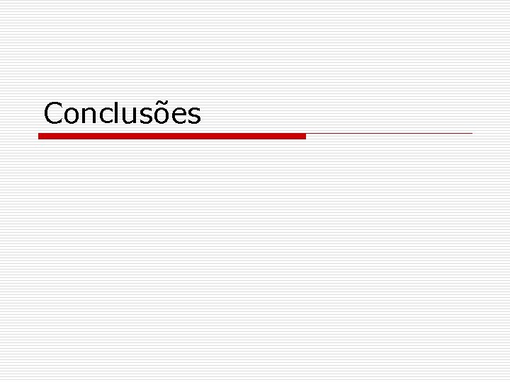 Conclusões 