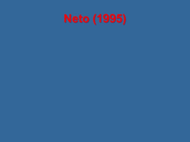 Neto (1995) 