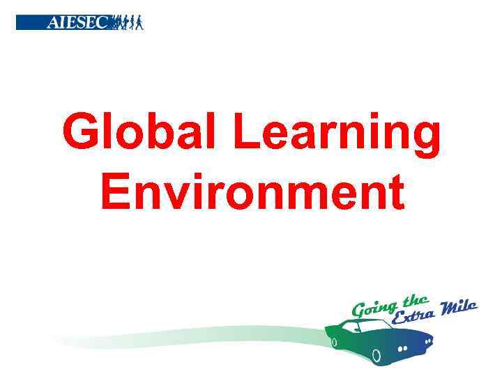 Global Learning Environment 