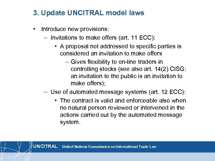 UNCITRAL United Nations Commission On International Trade Law