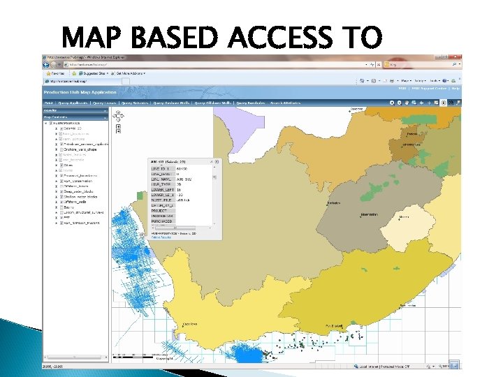 MAP BASED ACCESS TO DATA PROJECT 