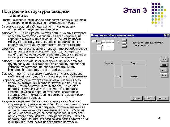 Столбцы определение. Структура сводной таблицы. Области макета сводной таблицы. Назовите области макета сводной таблицы.. Структурное построение таблицы.