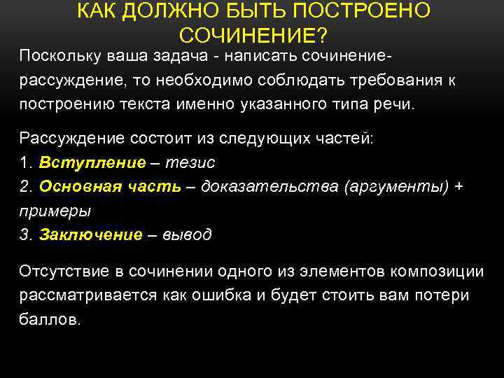 Как строится сочинение рассуждение. Как строится сочинение. Как строить сочинение. Как строится сочинение эссе.