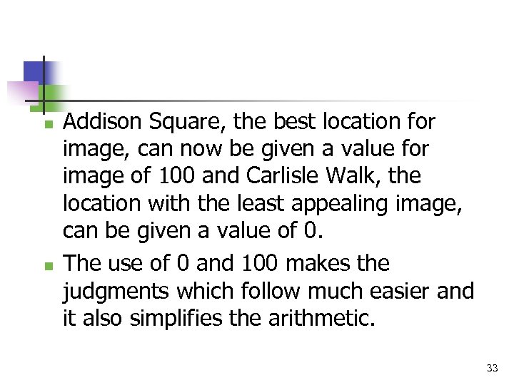 n n Addison Square, the best location for image, can now be given a
