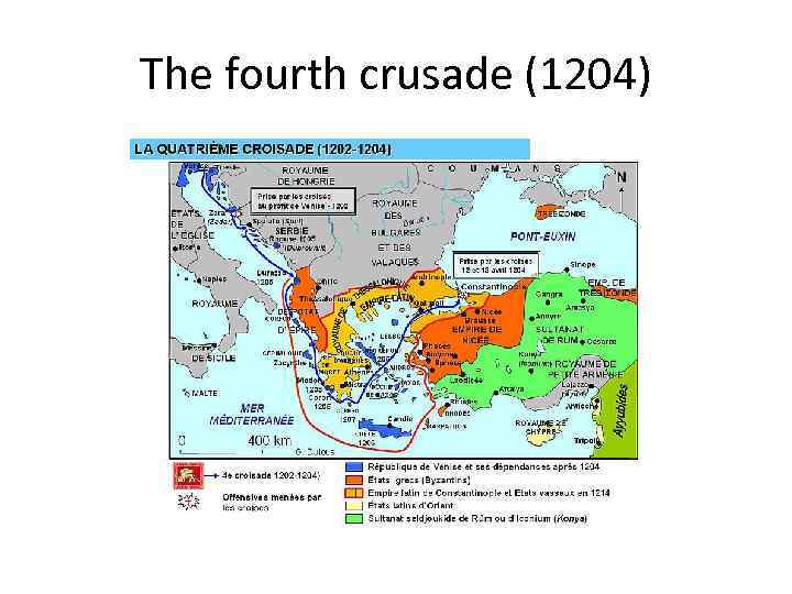 The fourth crusade (1204) 