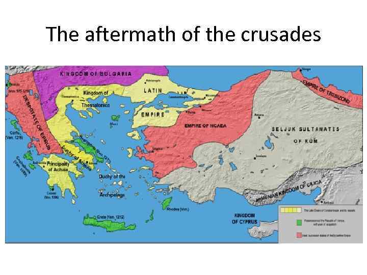 The aftermath of the crusades 