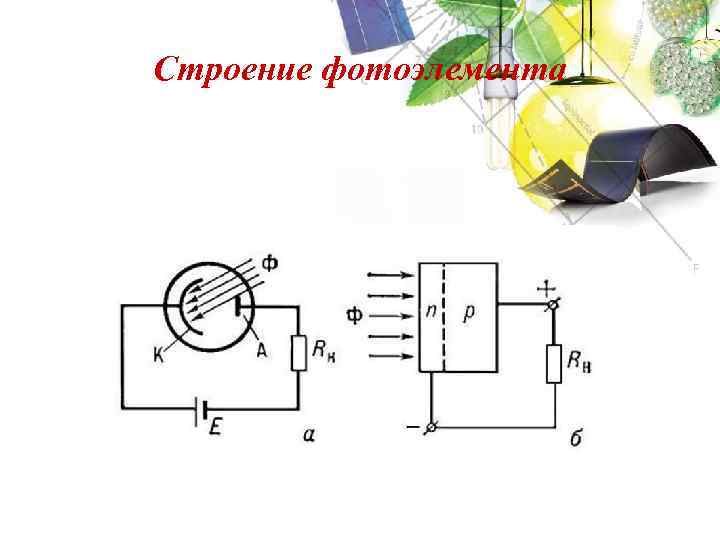 Полупроводниковый фотоэлемент схема